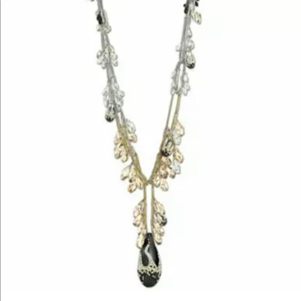 Authentic Swarovski long Necklace 2013 collection with earrings. - Picture 1 of 6